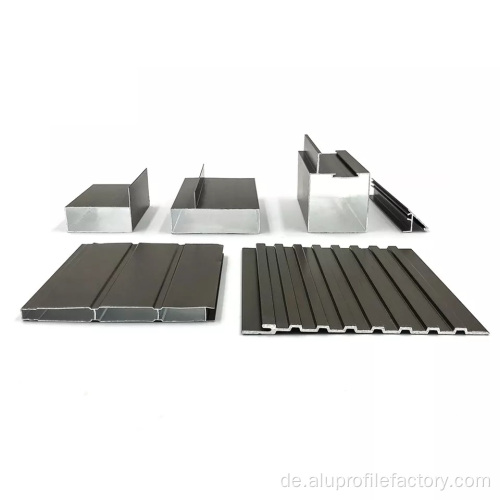 African Market Standard Black Series Aluminiumprofile